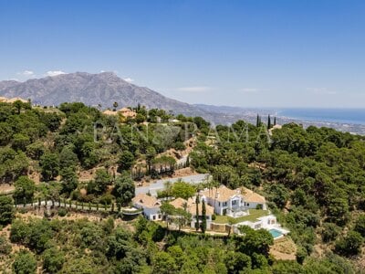 Exquise maison de maître moderne avec vue imprenable dans le Country Club de La Zagaleta