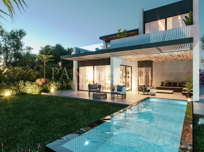 8 Villas exclusivas de estilo contemporáneo situadas en el corazón del Triángulo del Golf (Campanario-Paraiso-Aatalaya Golf).