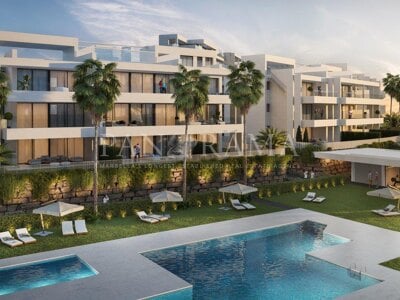 Atico dúplex con vistas al mar en Azahar de Estepona