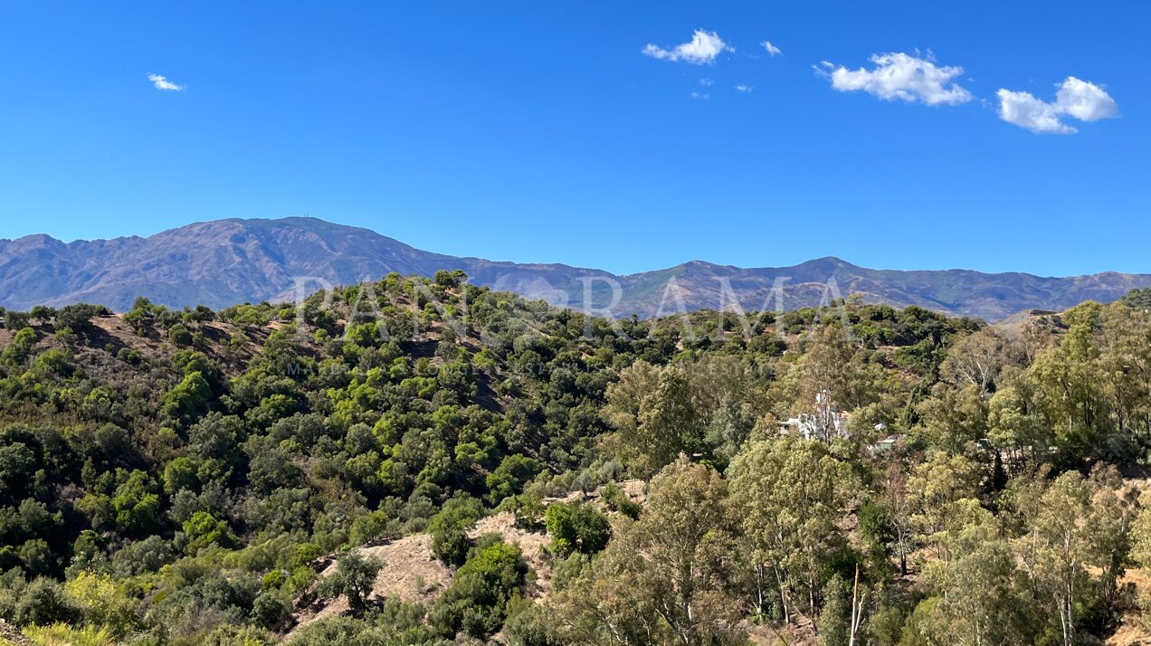 Terrain avec vue imprenable sur les montagnes