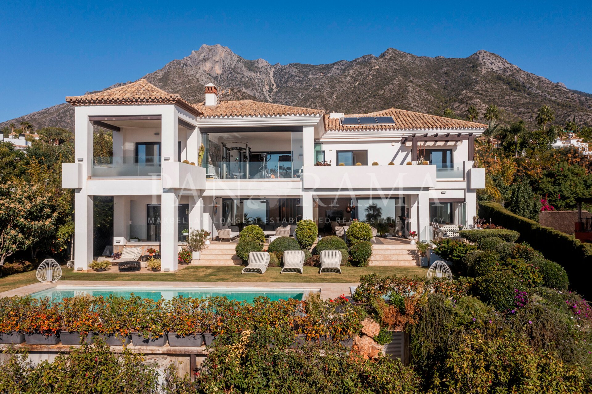 Villa avec vue imprenable sur la mer à Sierra Blanca