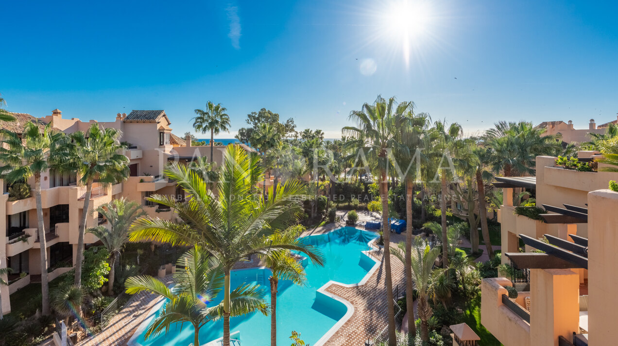 Duplex-Penthouse am Strand in Bahía de Alcántara, San Pedro