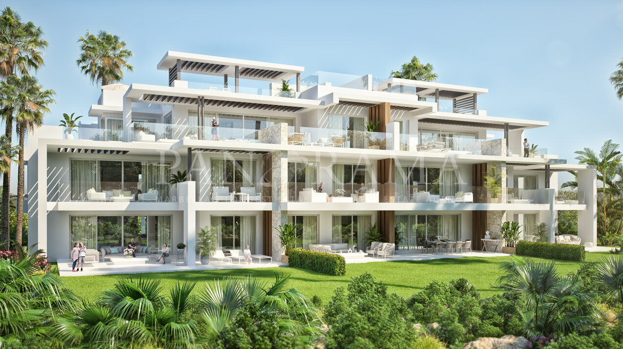 Appartements contemporains sur mesure avec vue panoramique sur la mer à La Mairena