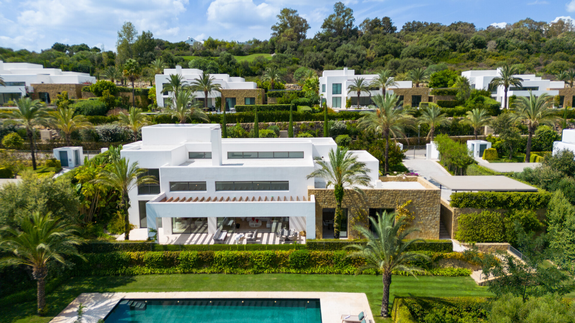 Villa moderne spectaculaire dans le complexe Finca Cortesin, Casares