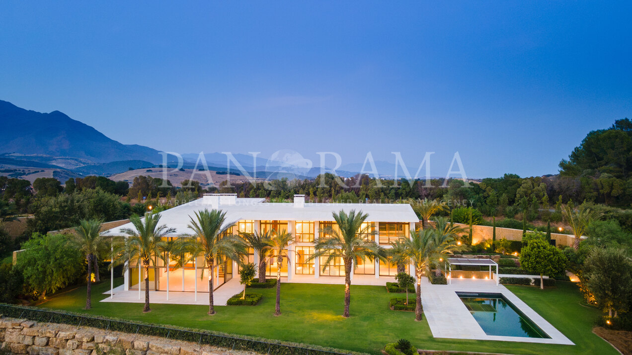 Villa en primera línea de golf con impresionantes vistas