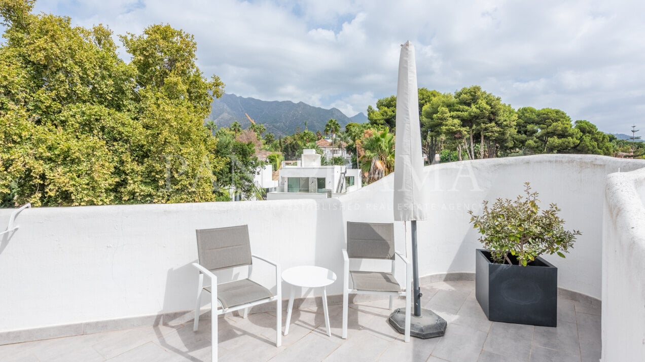 Duplex penthouse op loopafstand van het strand aan de Marbella Golden Mile