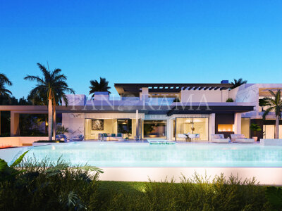 Modern Villa under construction in El Paraíso, Benahavís