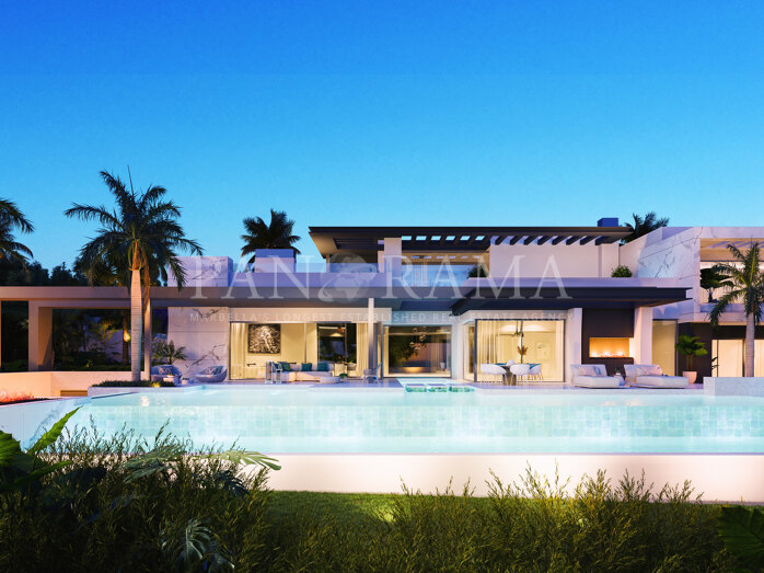 Moderne Villa im Bau in El Paraíso, Benahavís