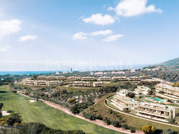 Duplex Penthouse dans un nouveau développement exclusif de golf en première ligne à Marbella.