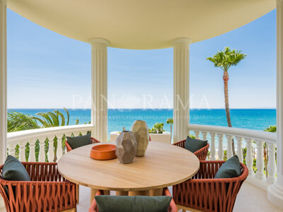 Appartement aan het strand met ononderbroken panoramisch uitzicht in Las Dunas Park