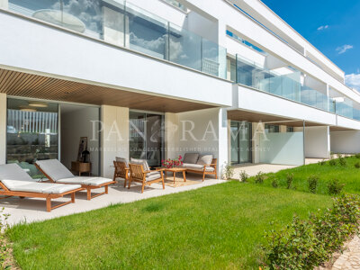 Apartamento a estrenar con jardín a pasos de la playa en Estrella del Mar