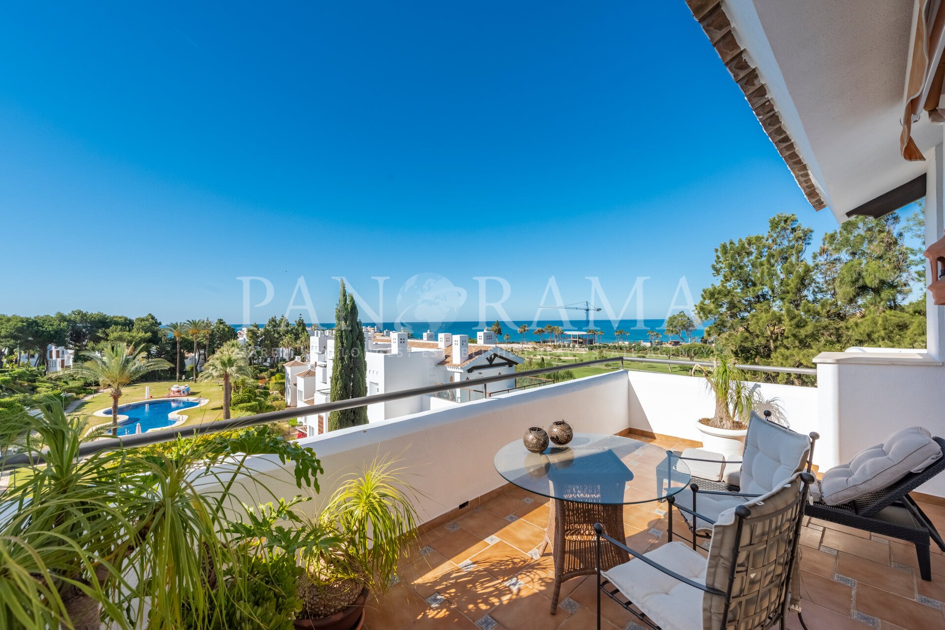 Prachtig duplex penthouse in Marbella met uitzicht op zee