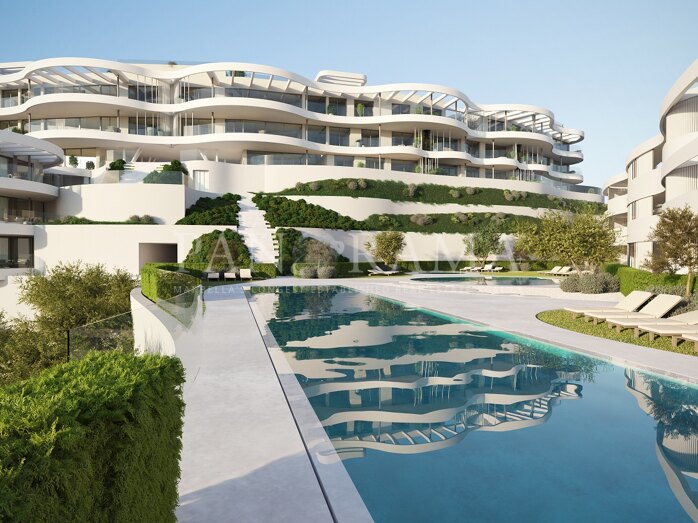 Gloednieuw 2-slaapkamer appartement in een luxe residentieel project