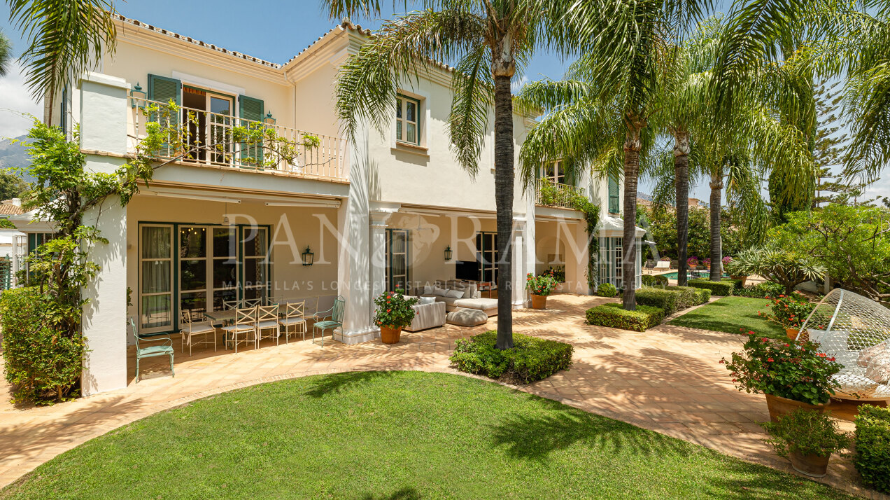 Villa en el corazón de Marbella a pasos de todos los servicios