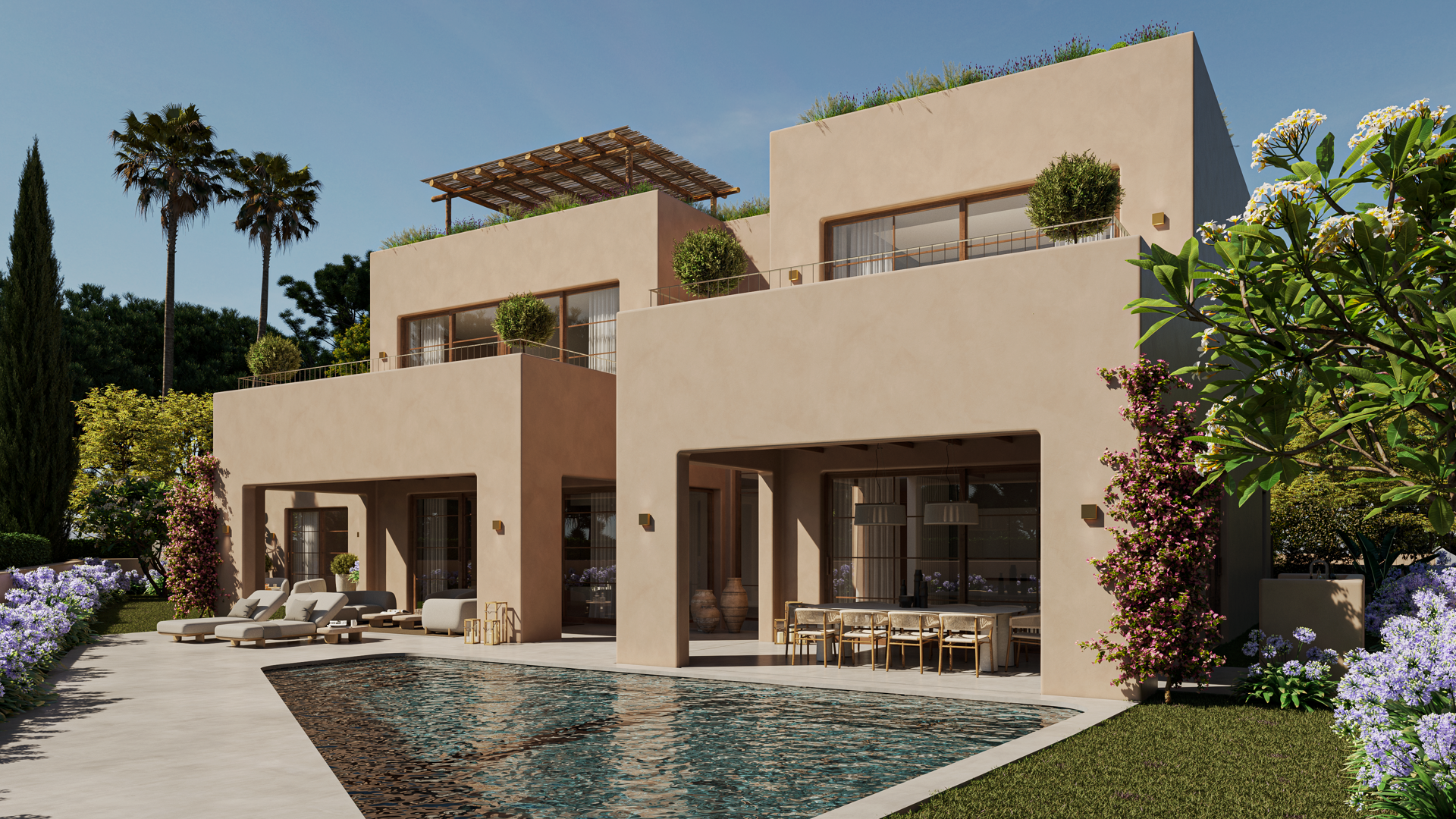 Plot met project in de buurt van Casablanca, naast Marbella Centrum