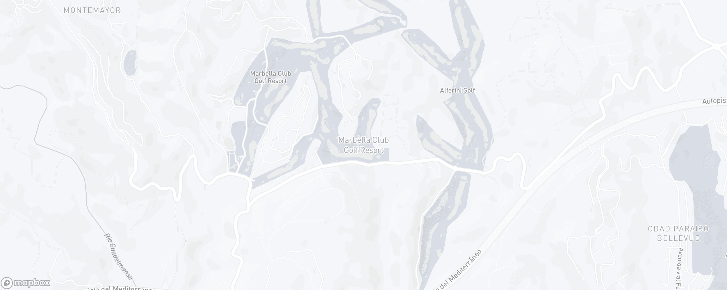 Mapa de ubicación de la propiedad, Marbella Club Golf Resort, Benahavis