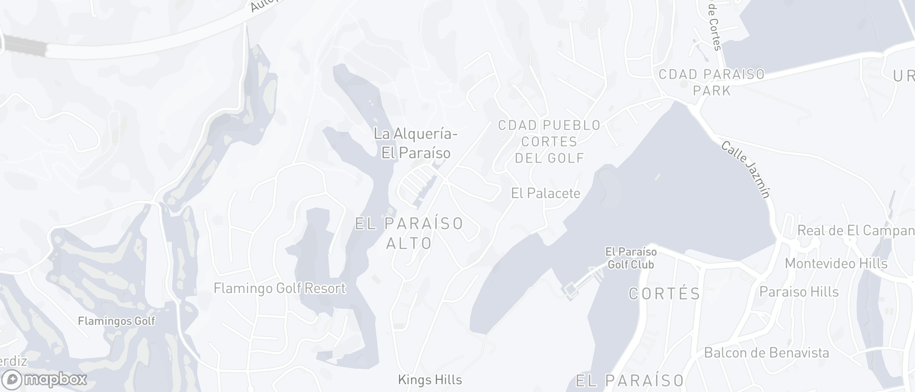 Mapa de ubicación de la propiedad, Paraiso Alto, Benahavis