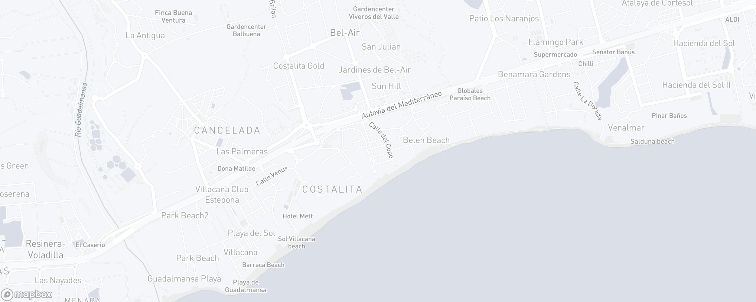 Property Location Map, El Saladillo, Estepona East