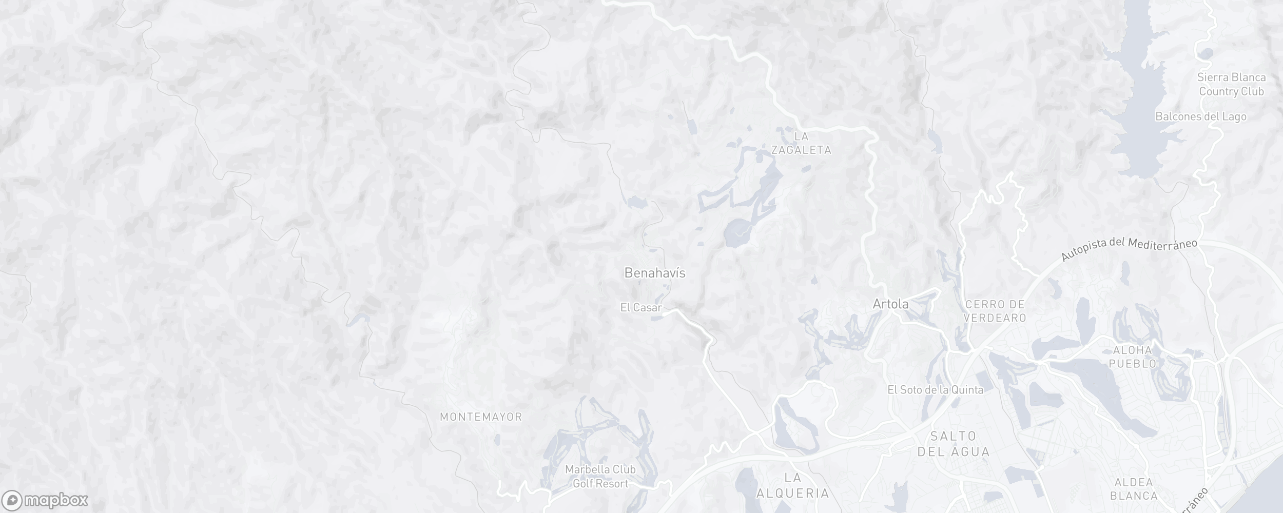 Carte de l'emplacement de la propriété, Benahavis