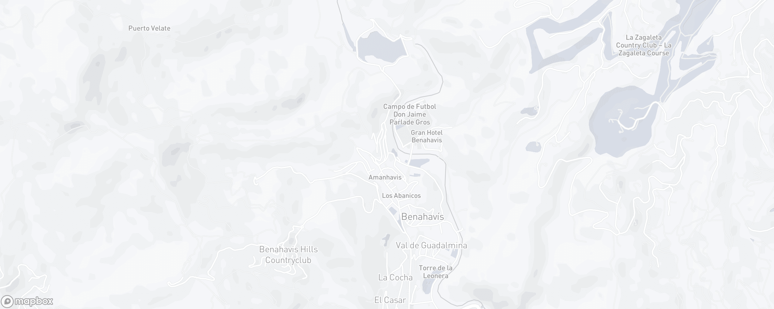 Mapa de ubicación de la propiedad, Benahavis Centro