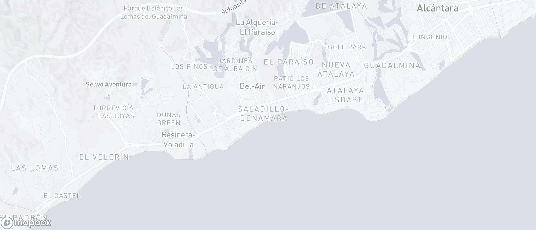 Property Location Map, Benamara, Estepona East