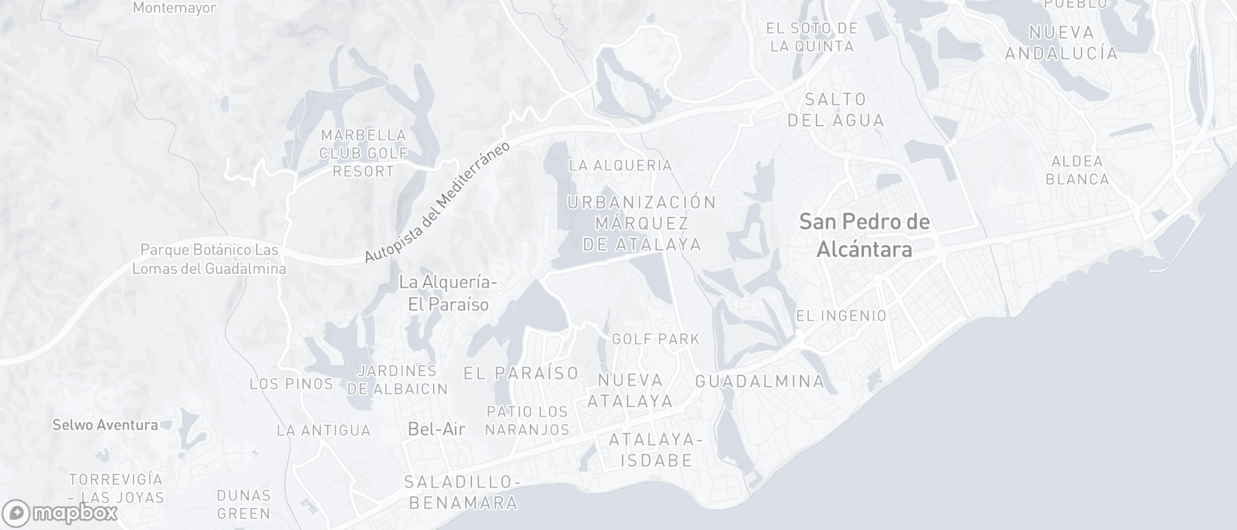 Property Location Map, La Cartuja del Golf, Estepona East
