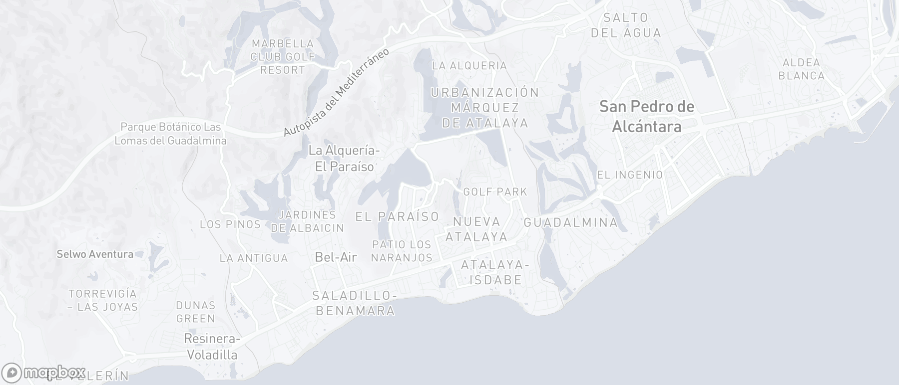 Mapa de ubicación de la propiedad, Belfry, Estepona Este