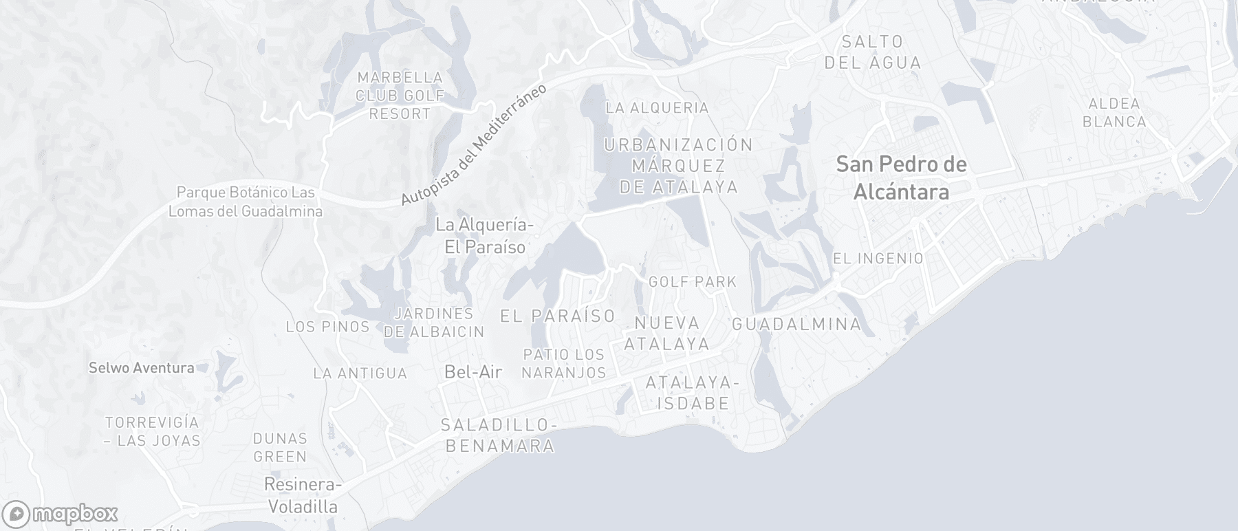 Property Location Map, Paraiso Green, Estepona East