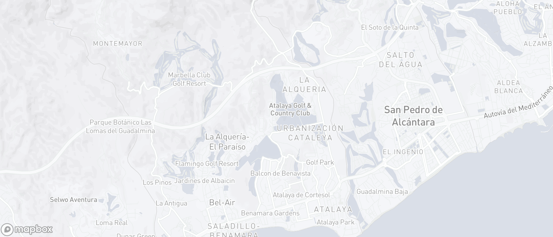 Lageplan der Immobilie, Atalaya Fairways, Benahavis
