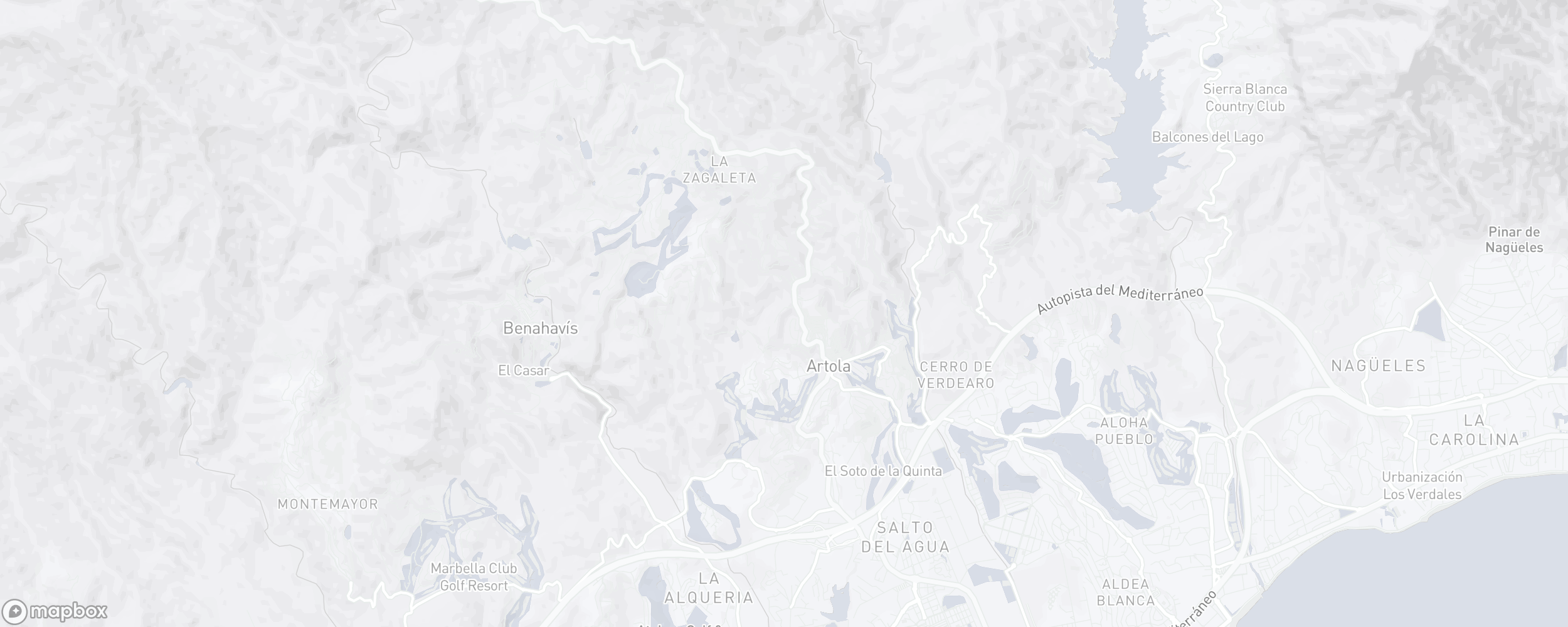 Carte de l'emplacement de la propriété, La Reserva de Alcuzcuz, Benahavis