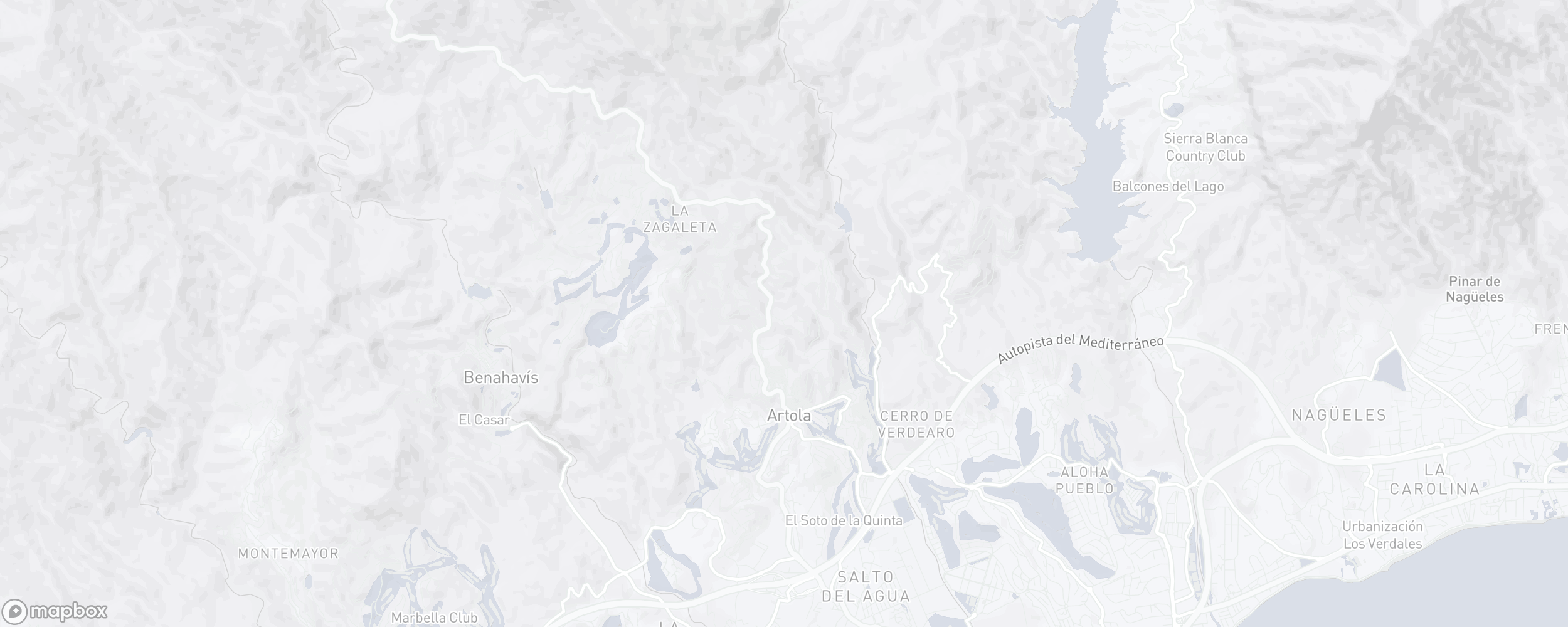 Lageplan der Immobilie, El Madroñal, Benahavis