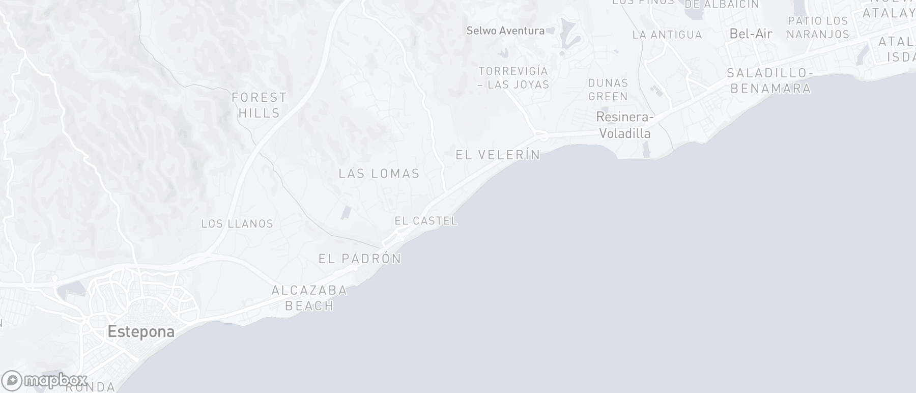 Locatie Kaart, Dominion Beach, Estepona Oost
