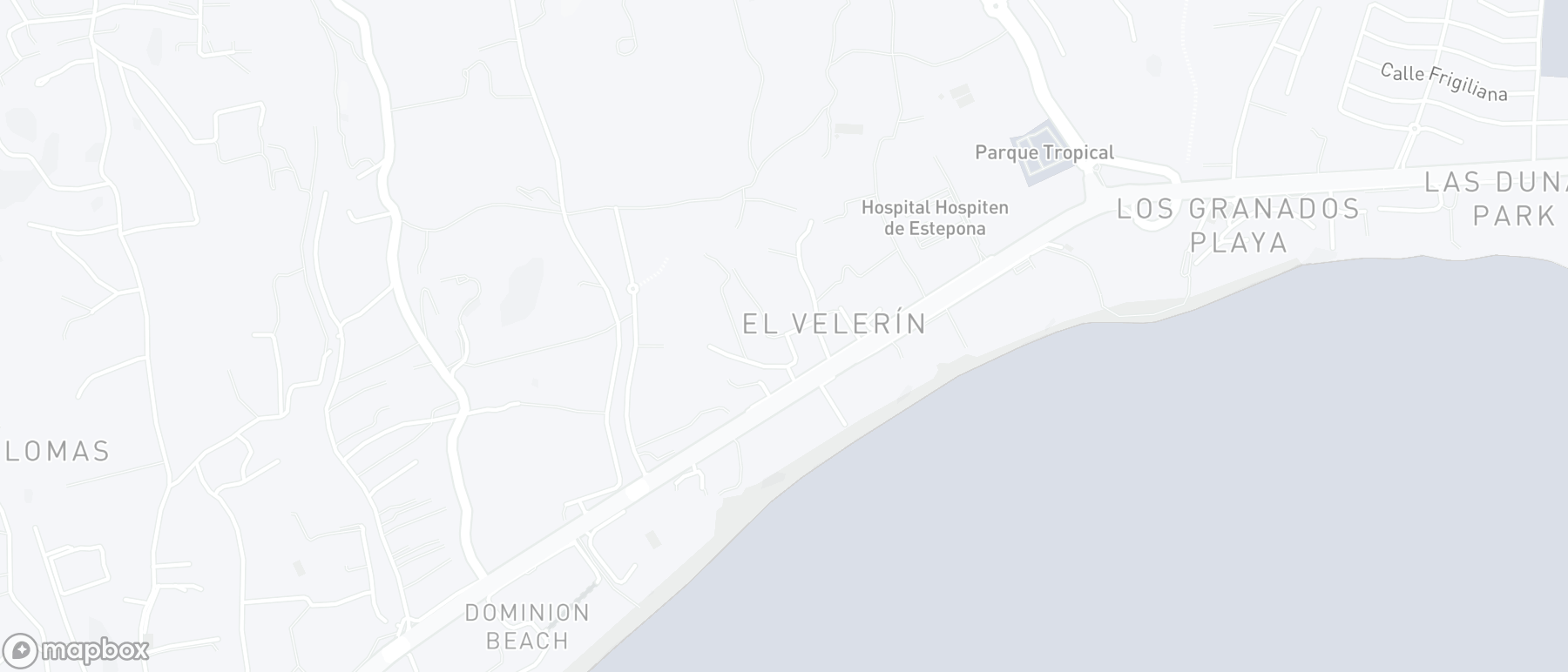 Property Location Map, El Velerin, Estepona East