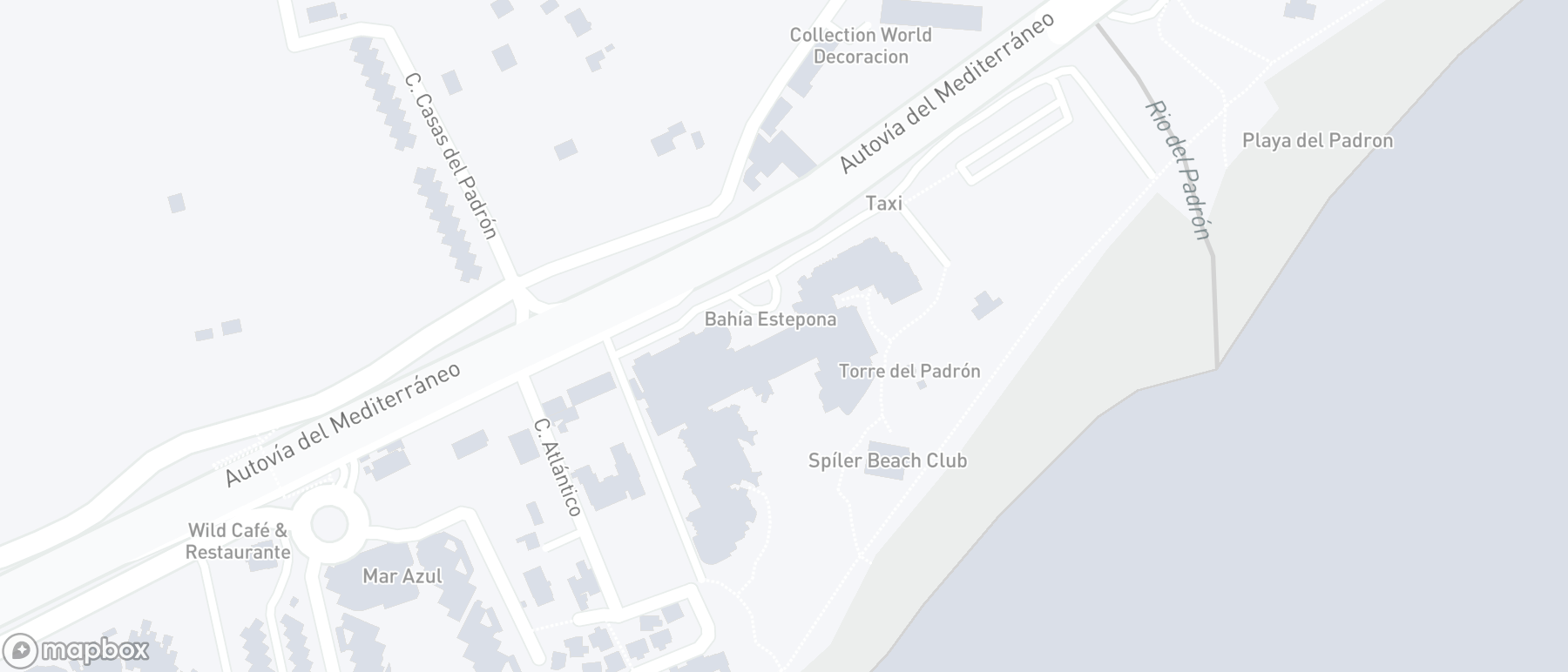 Carte de l'emplacement de la propriété, Melia Hacienda del Mar, Estepona Est