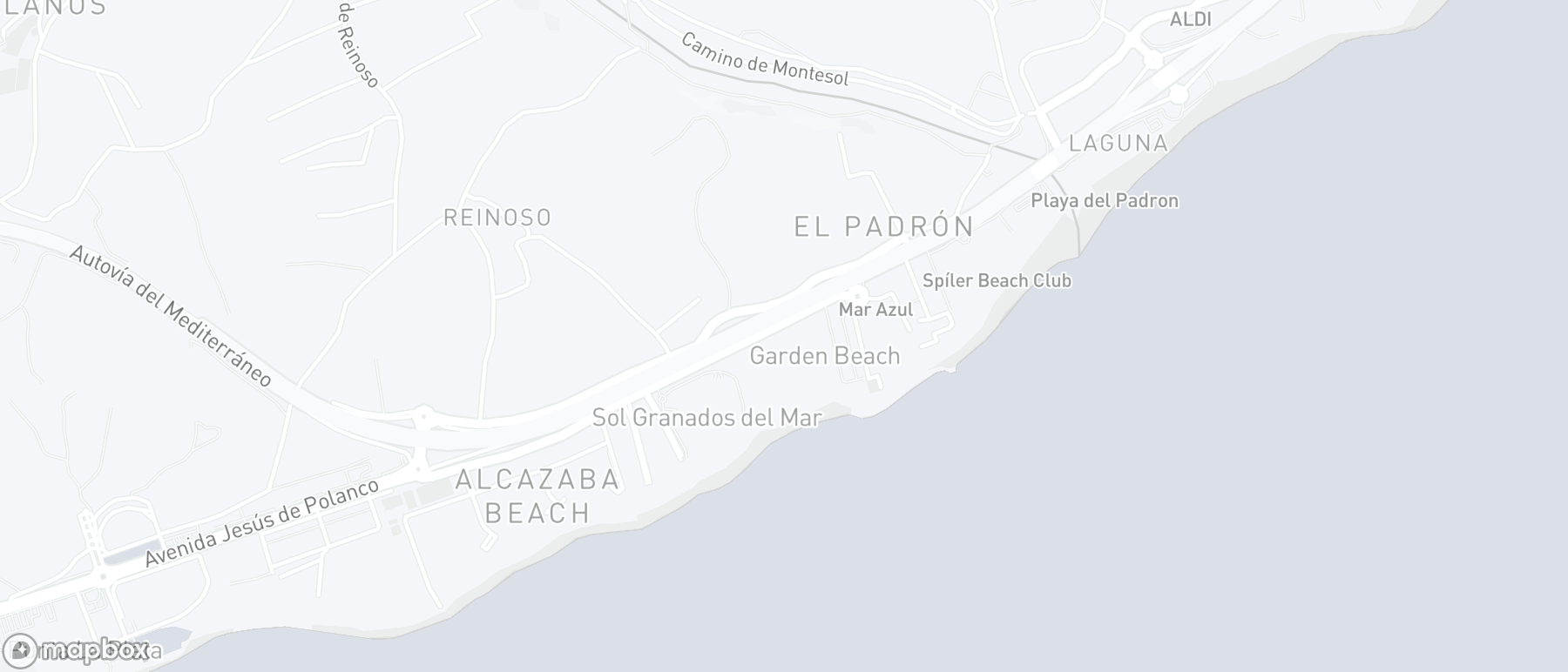 Mapa de ubicación de la propiedad, Bahia de la Plata, Estepona Este