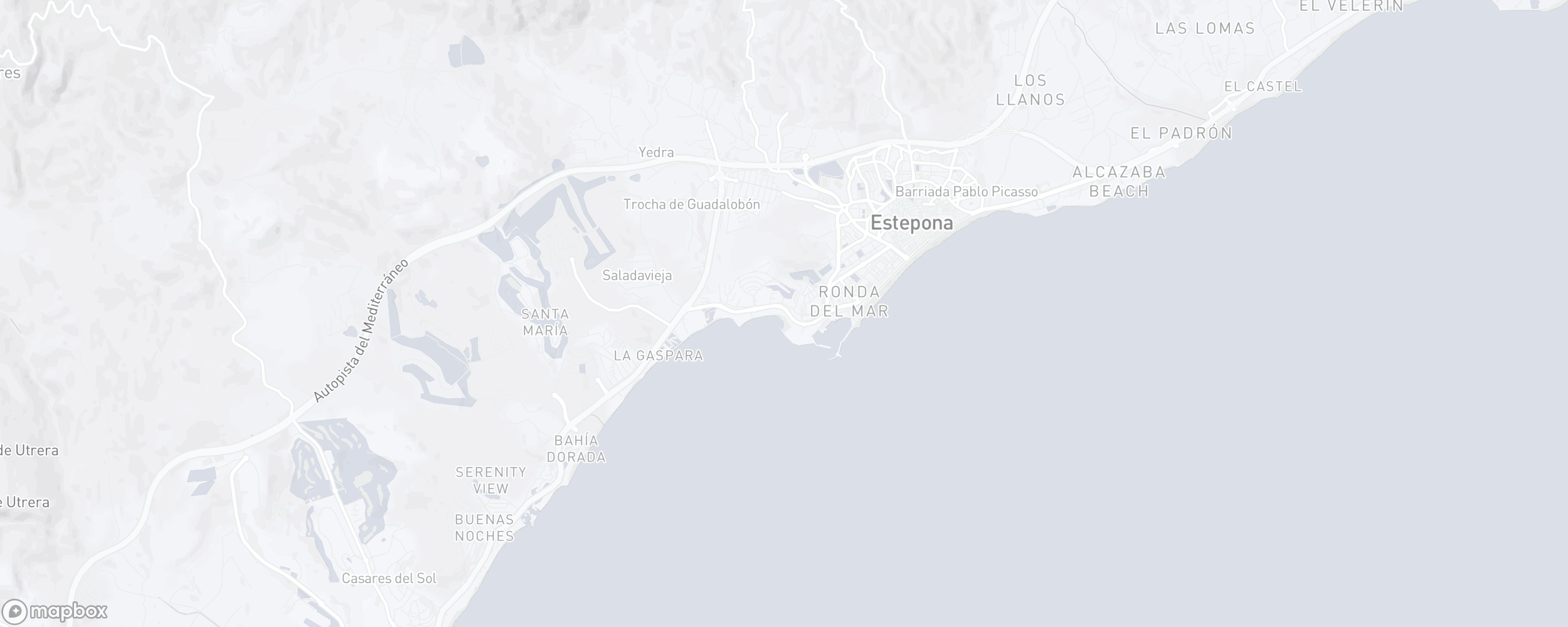 Carte de l'emplacement de la propriété, Estepona Playa, Seghers