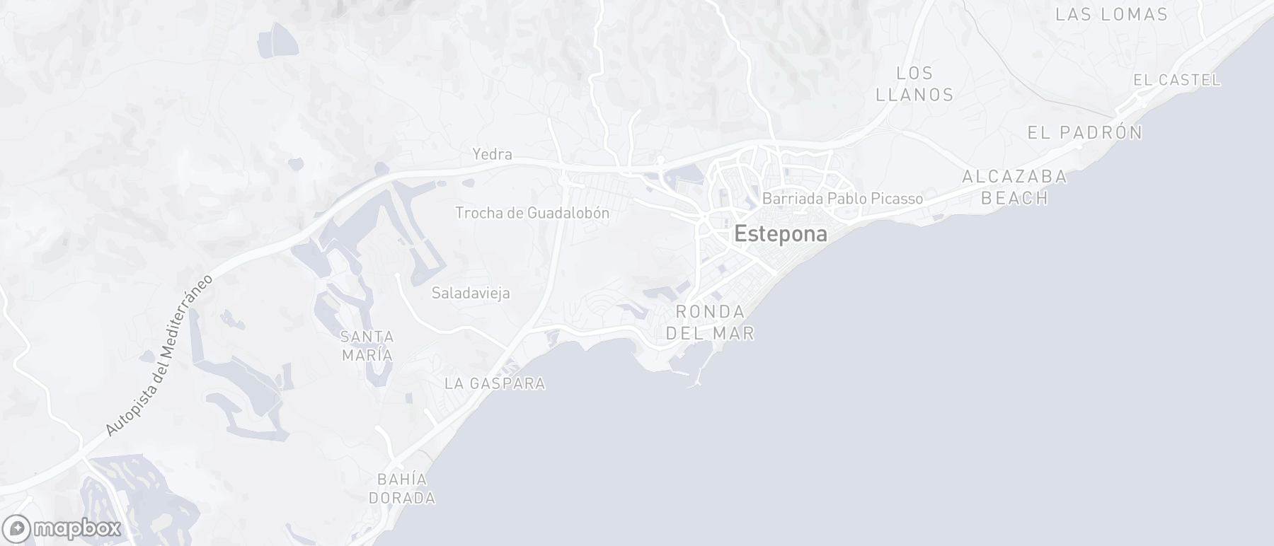 Property Location Map, Las Mesas, Estepona Town