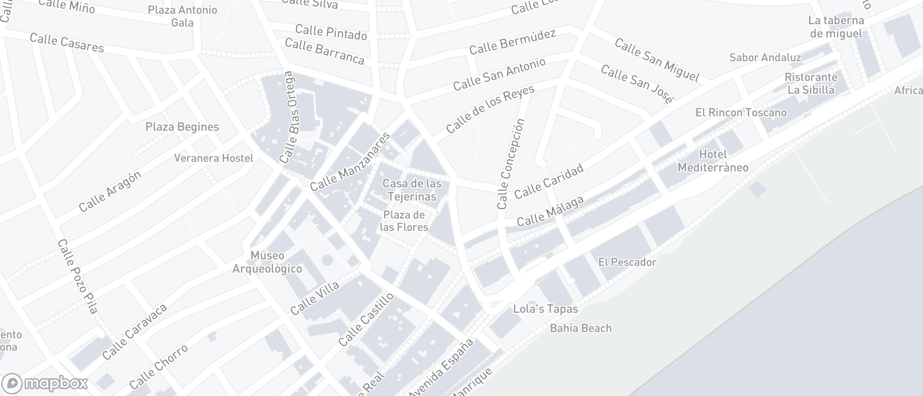 Carte de l'emplacement de la propriété, Estepona Old Town, Estepona Ville