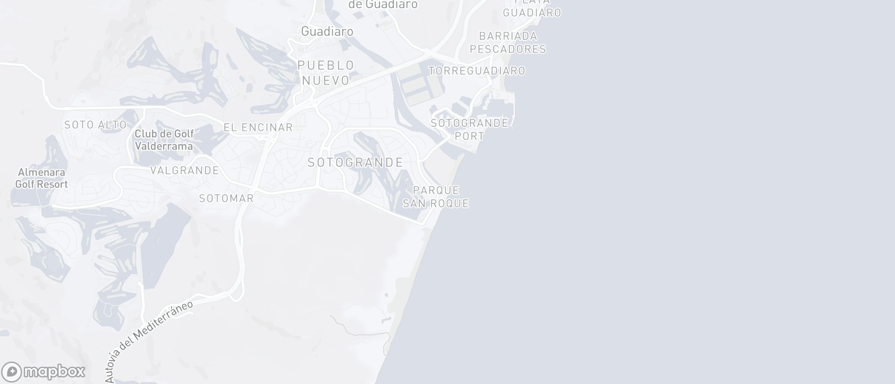 Mapa de ubicación de la propiedad, Sotogrande Playa, Sotogrande Costa