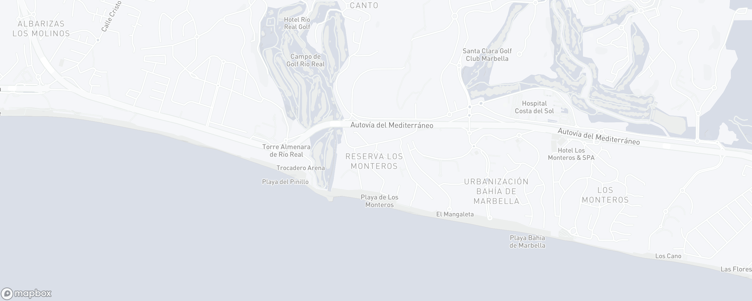 Mapa de ubicación de la propiedad, La Reserva de los Monteros, Marbella Este