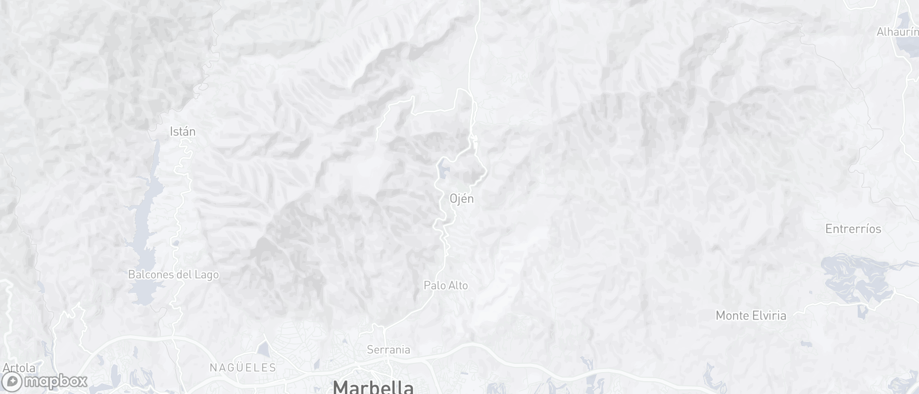 Mapa de ubicación de la propiedad, Ojen