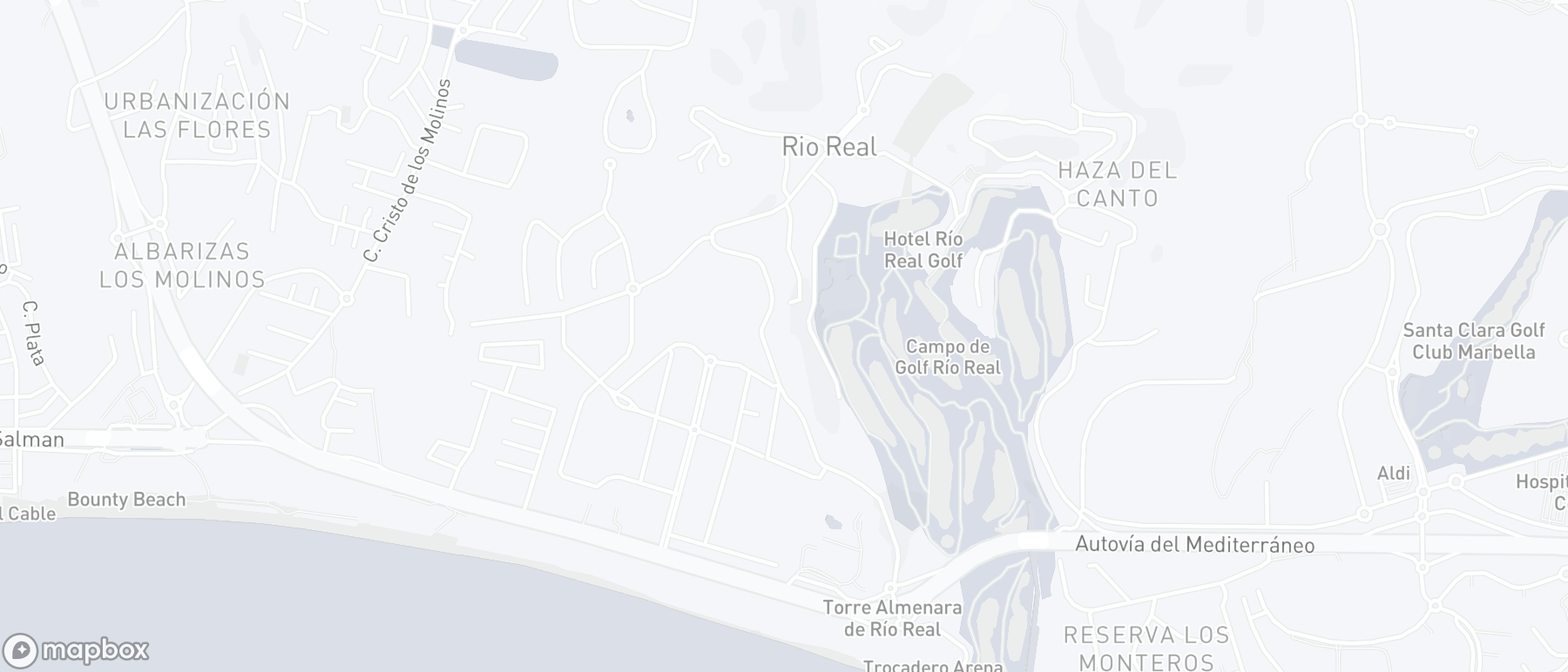 Property Location Map, Vista Golf, Marbella East