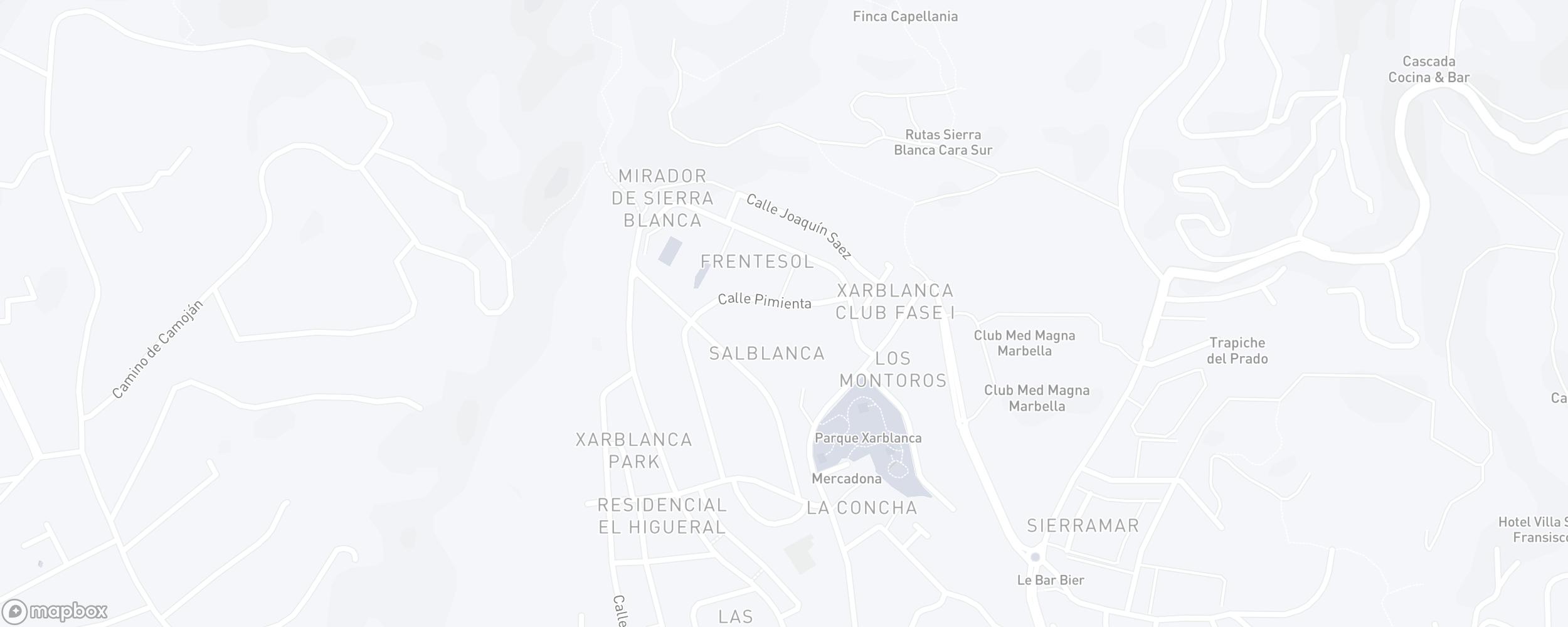 Property Location Map, Xarblanca, Marbella Town Centre