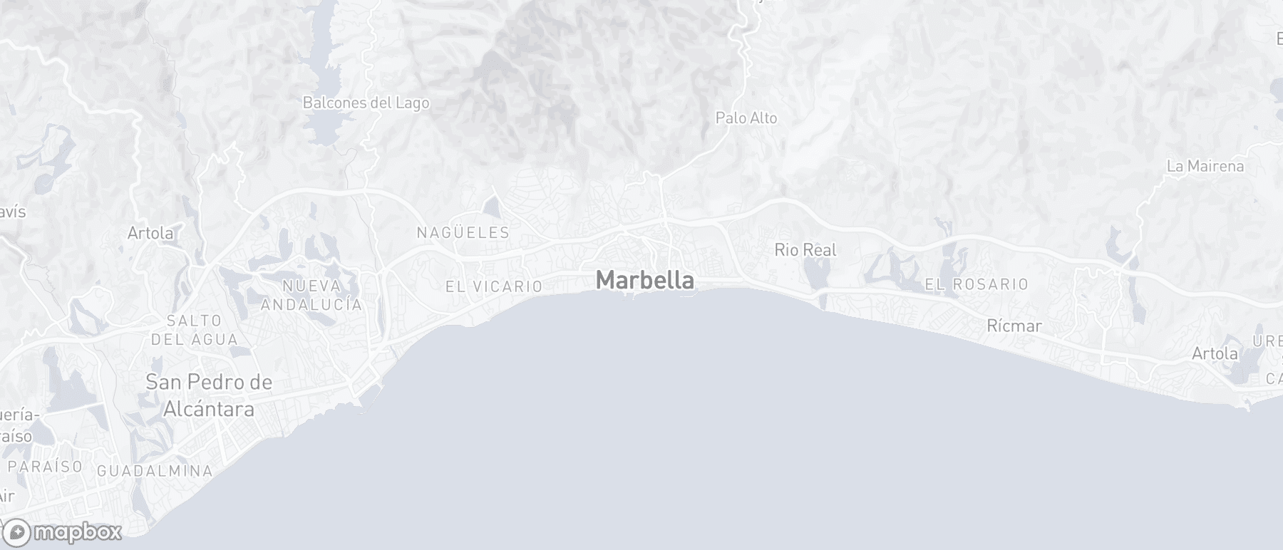 Lageplan der Immobilie, Marbella