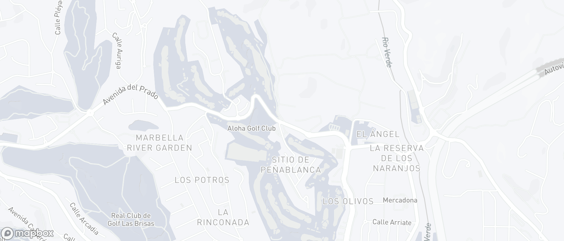 Property Location Map, Los Pinos de Aloha, Nueva Andalucia