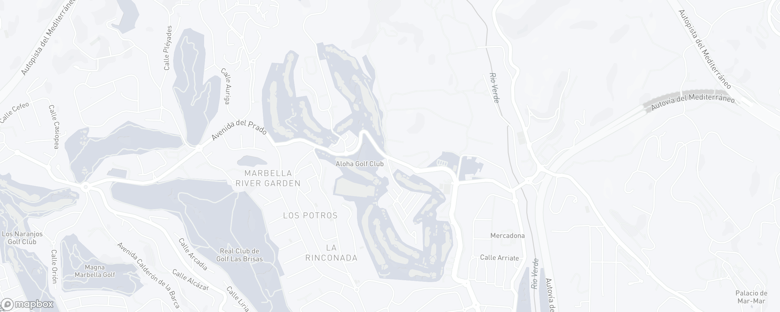 Carte de l'emplacement de la propriété, Los Pinos de Aloha, Nueva Andalucia