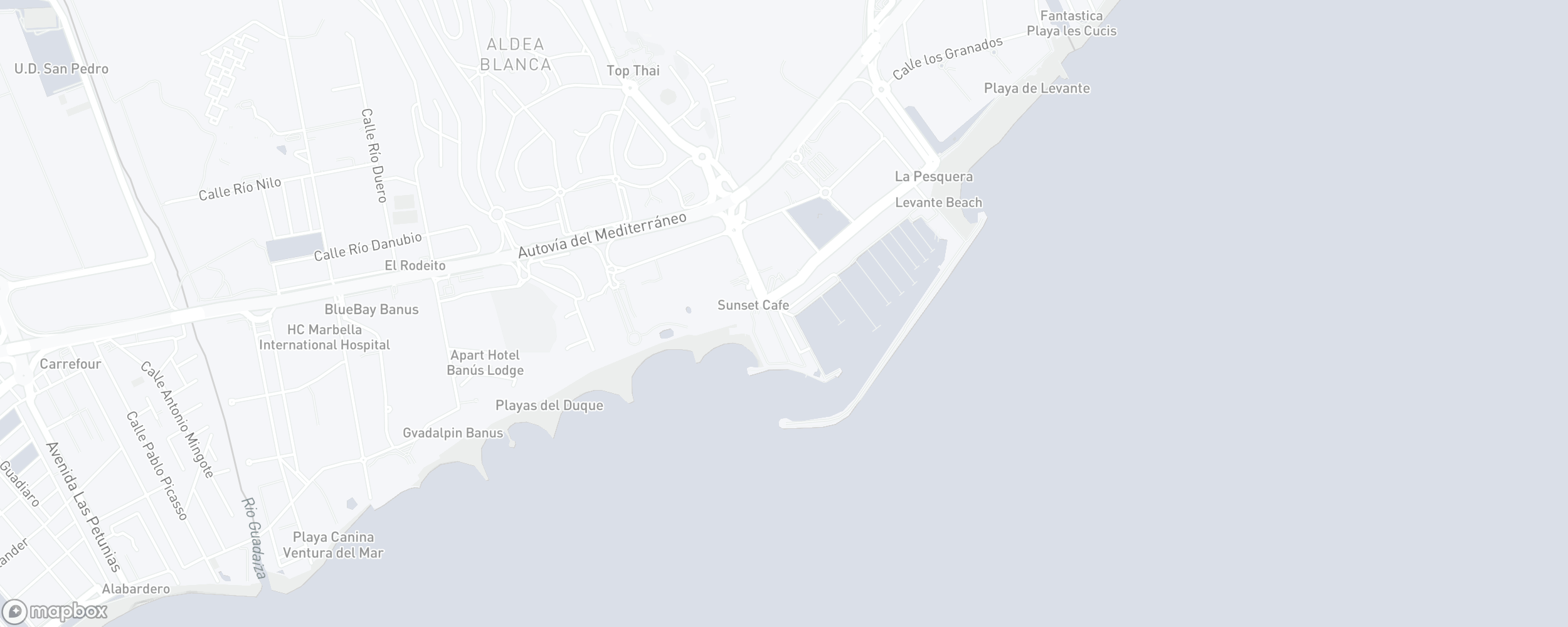 Lageplan der Immobilie, Benabola, Puerto Banus