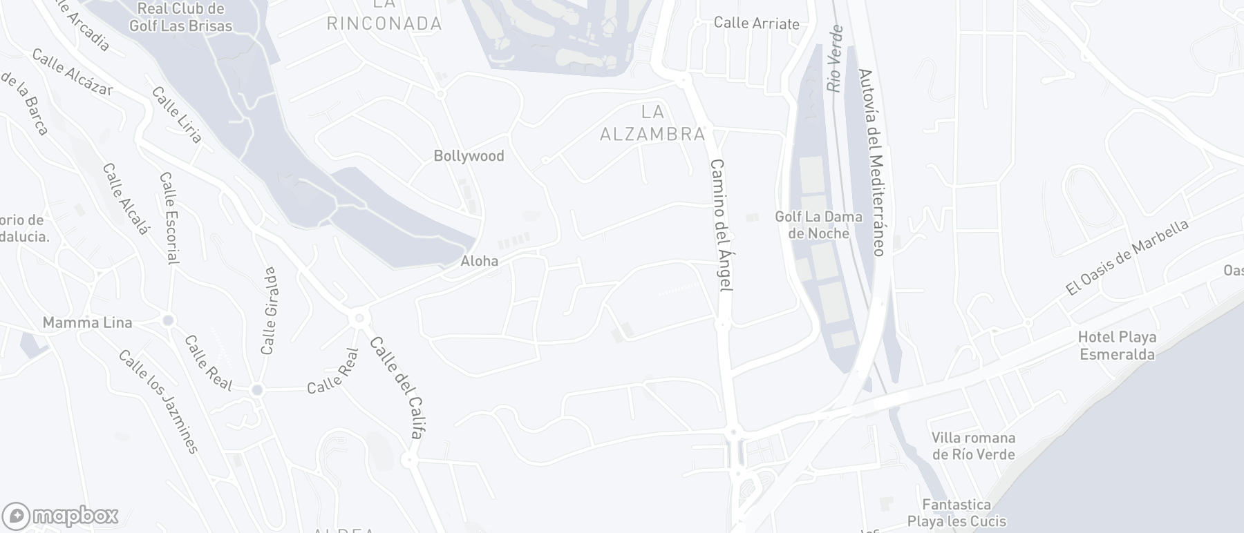 Mapa de ubicación de la propiedad, Atalaya de Rio Verde, Nueva Andalucia