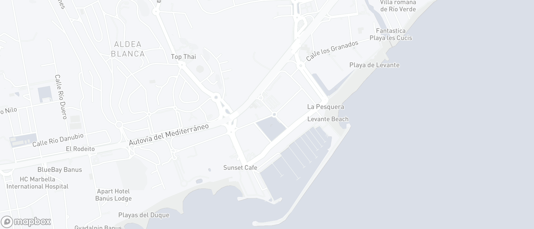 Mapa de ubicación de la propiedad, Tembo Banus, Puerto Banus