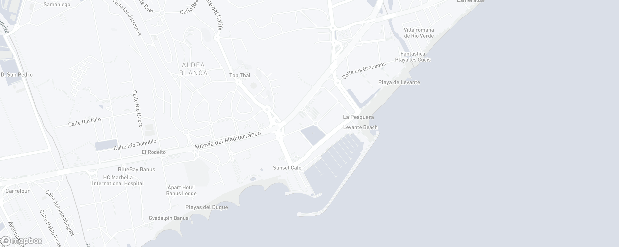 Mapa de ubicación de la propiedad, Tembo Banus, Puerto Banus